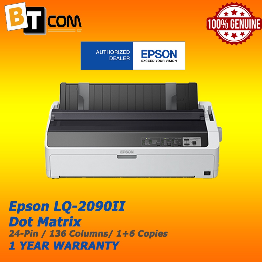 Pre Order 14days Epson Lq 2090ii Dot Matrix Printer Shopee Malaysia 0556