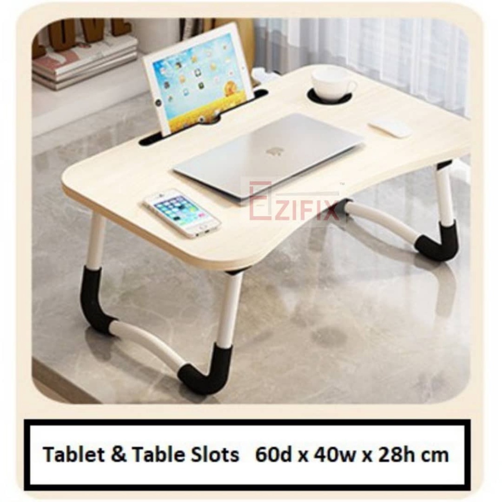 Ezifix Foldable Anti-slip Laptop Study Table Drawer Notebook ...