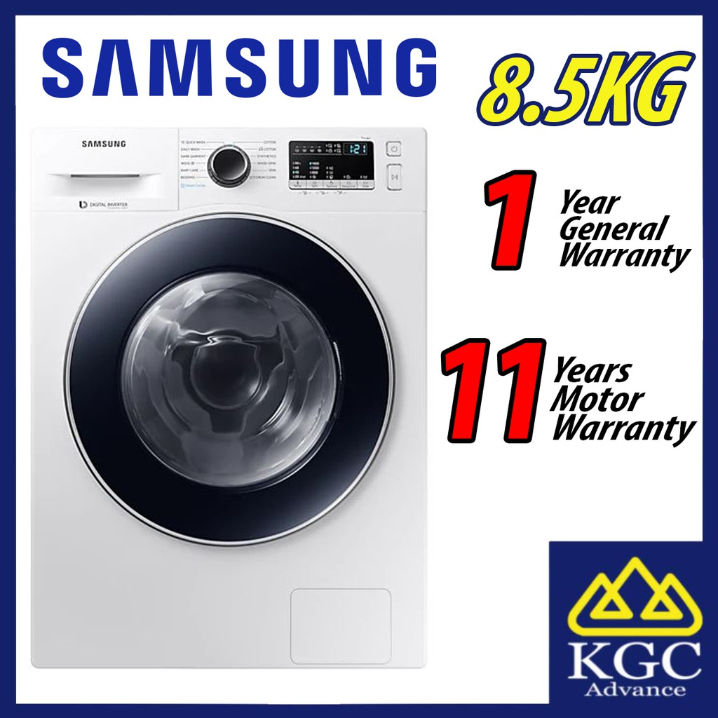 samsung digital inverter 8.5 kg washing machine