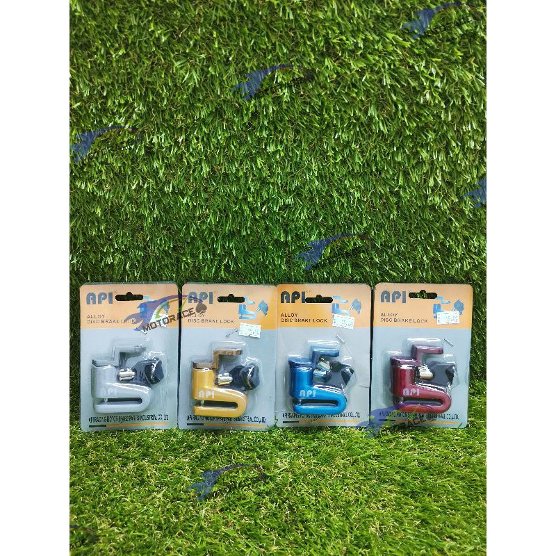 ALLOY DISC LOCK UNIVERSAL (BLUE / GOLD / RED / GREY) | Shopee Malaysia