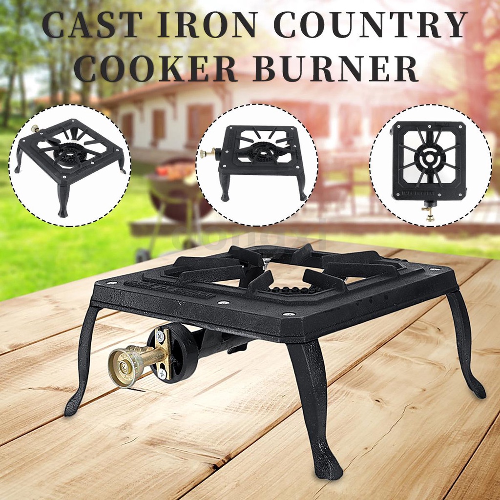 Ring Burner Double Burner Country Cooker LPG Camping Gas Stove Energy