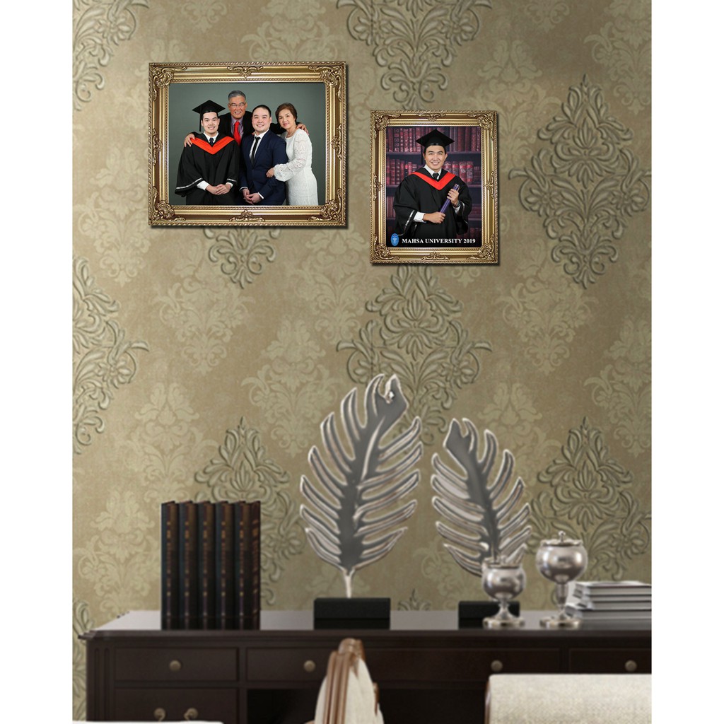 Graduation | Family | Wedding Photo Frame (Monalisa Frame) Gold Colour ...