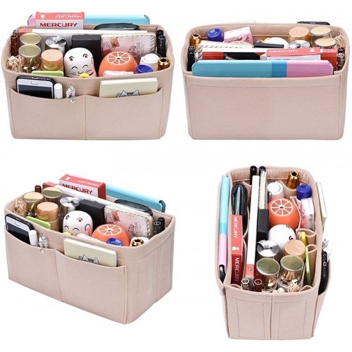 NOLITOY 2pcs shopping bag handbag inserts organizer medium tote bag  organizer insert bag organizer for tote grocery bags folding grocery bag  picnic