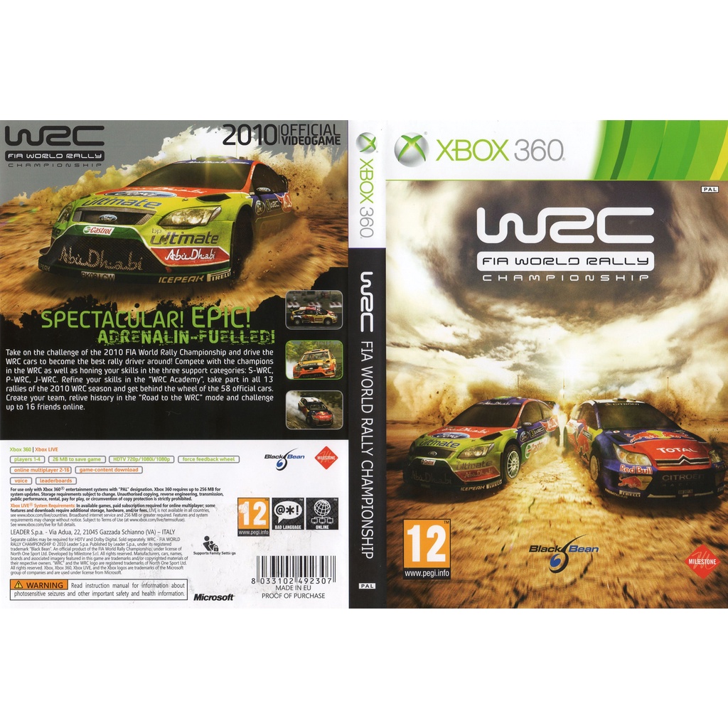 Xbox 360 WRC Fia World Rally Championship (FOR MOD CONSOLE) | Shopee ...