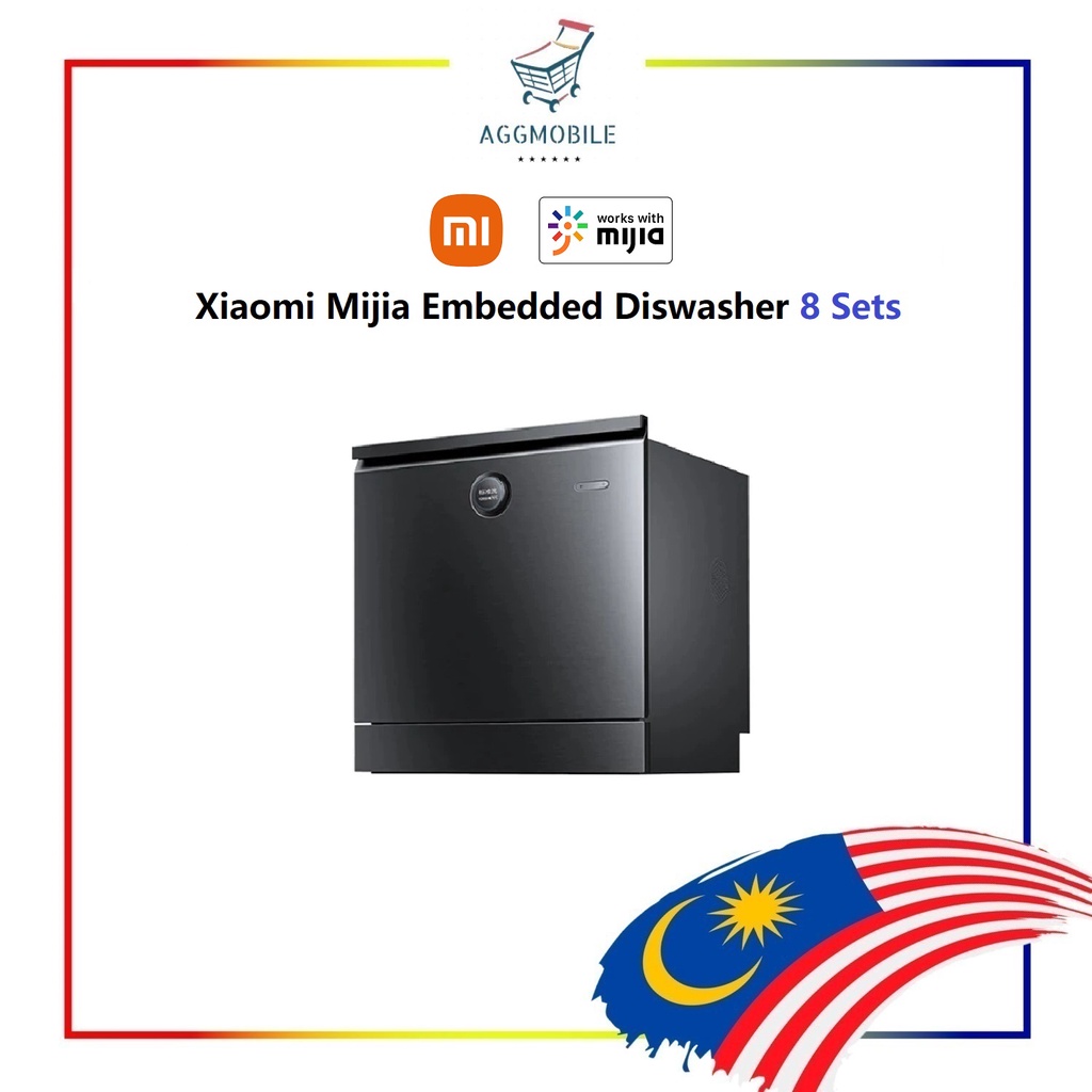 Xiaomi Mijia Embedded Dishwasher Kitchen Cleaning Washing Dishes 8 Sets