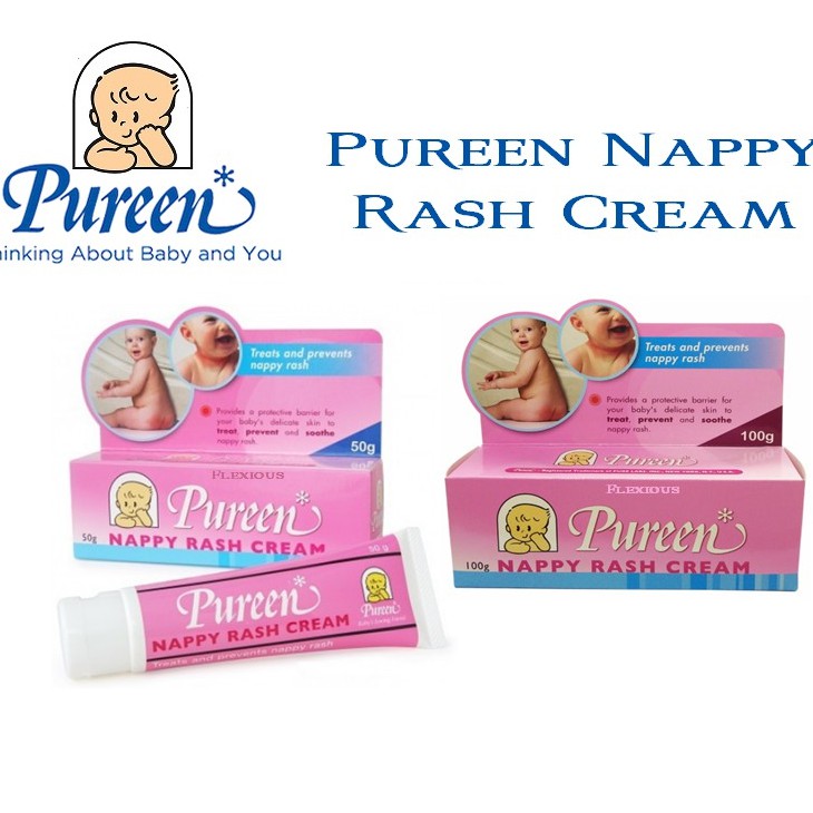 Pureen nappy rash store cream