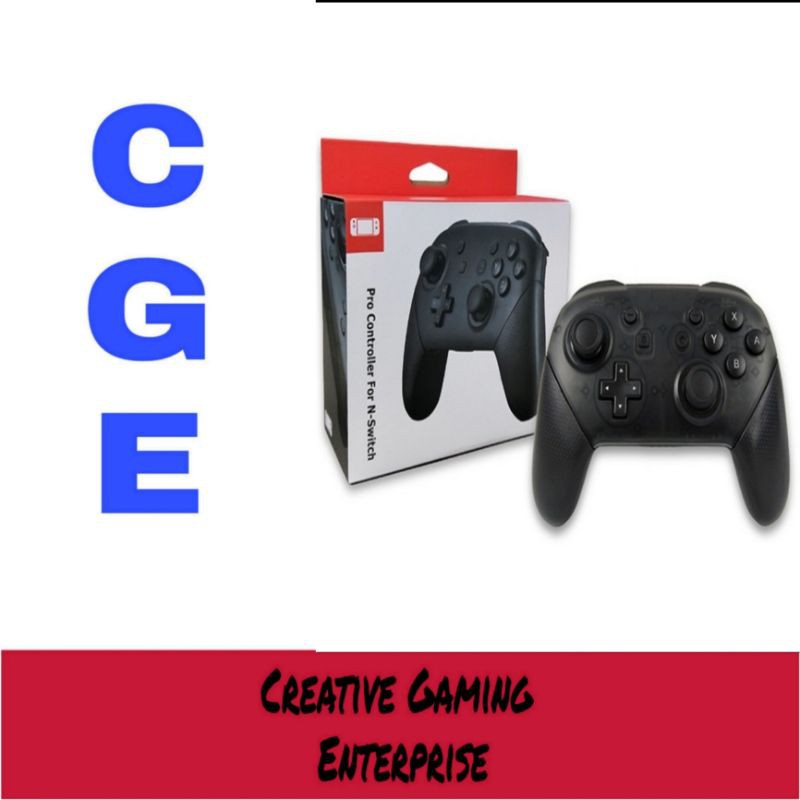 Nintendo Switch OEM Pro Controller Black (New) | Shopee Malaysia