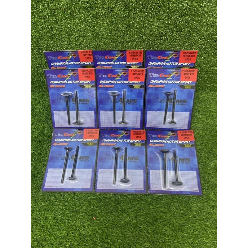 LC135/Y15ZR /FZ150 CMS TEQ VALVE TAIWAN RACING (2PCS) | Shopee Malaysia