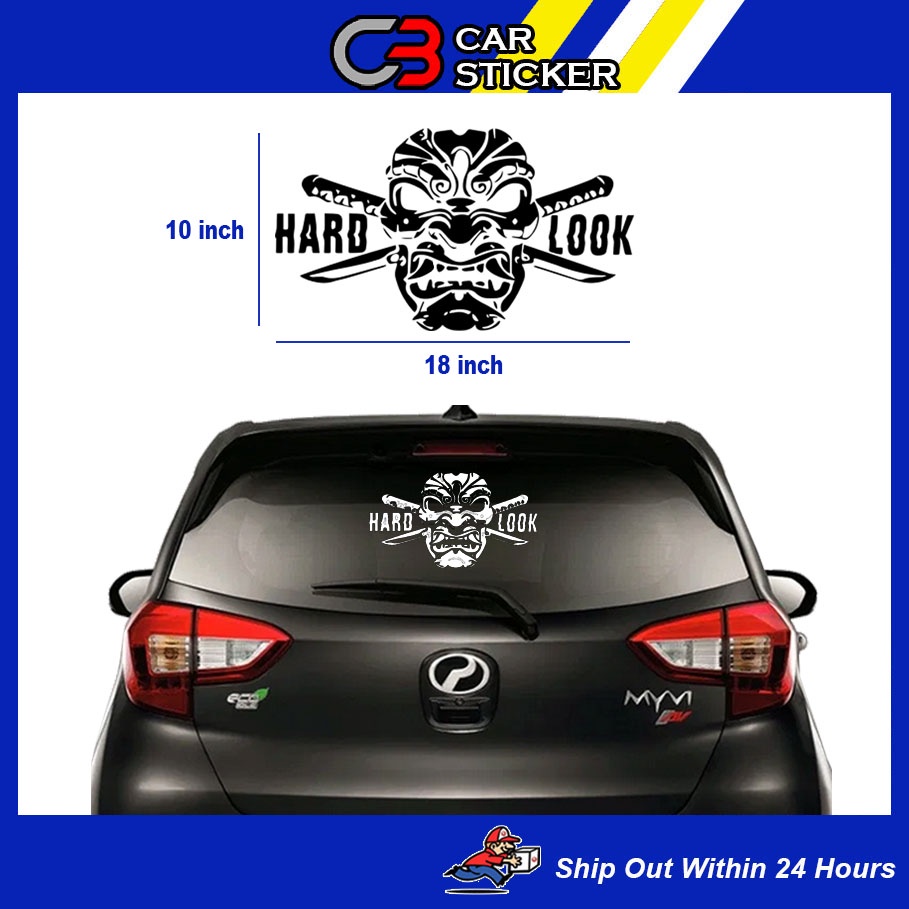 Hard Look sticker Car Sticker / cs700 | Shopee Malaysia