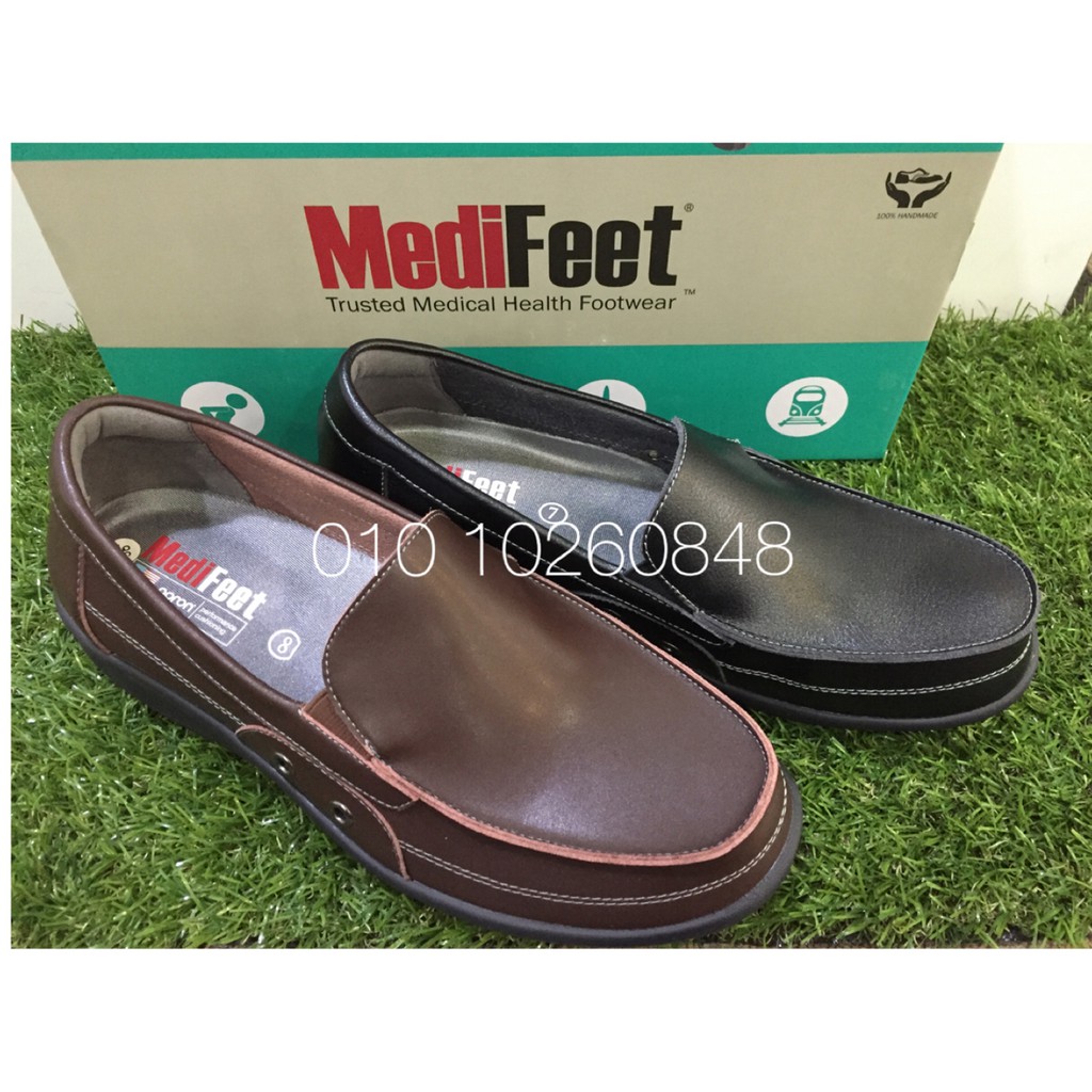 MEDIFEET M178B SHOES LOAFERS HEALTH SHOES (Kasut Kesihatan) | Shopee ...