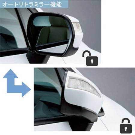 Perodua Bezza Plug & Play Auto Side Mirror Folder with Buzzer rear ...