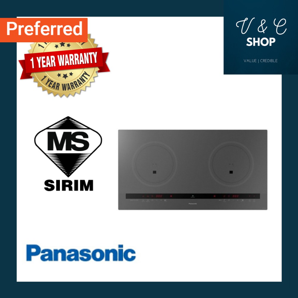 Panasonic Induction Cooktop KYC227E 240 V/50 Hz Induction Heating IH