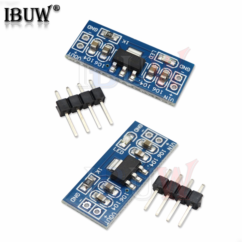 5PCS AMS1117 3.3V 5.0V DC-DC Step down Power Supply Module For Arduino ...