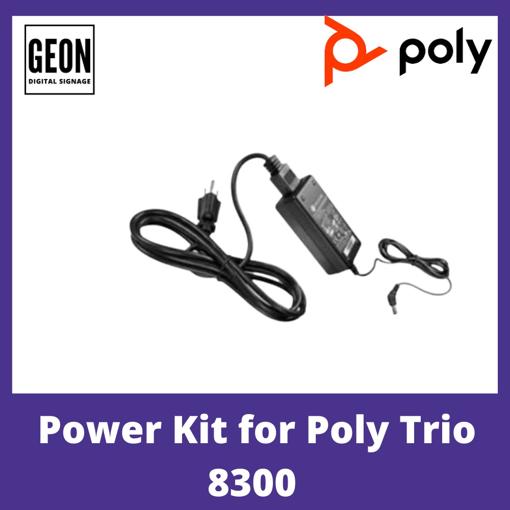 POLYCOM Power Kit for Poly Trio 8300 and Poly EagleEye Cube USB ...