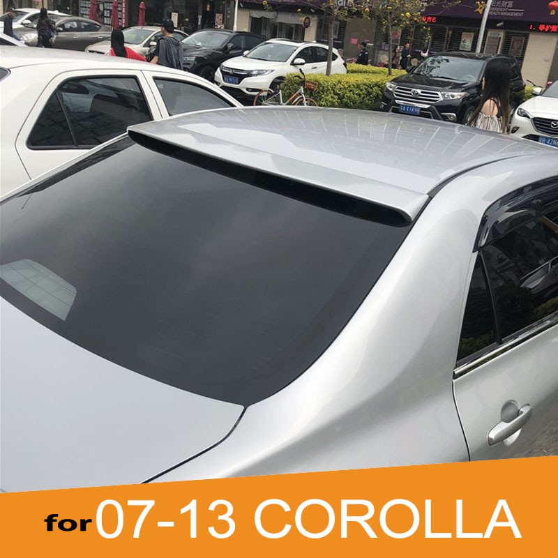 Corolla Altis 20072013 ABS Plastic Material Rear Window Car Roof