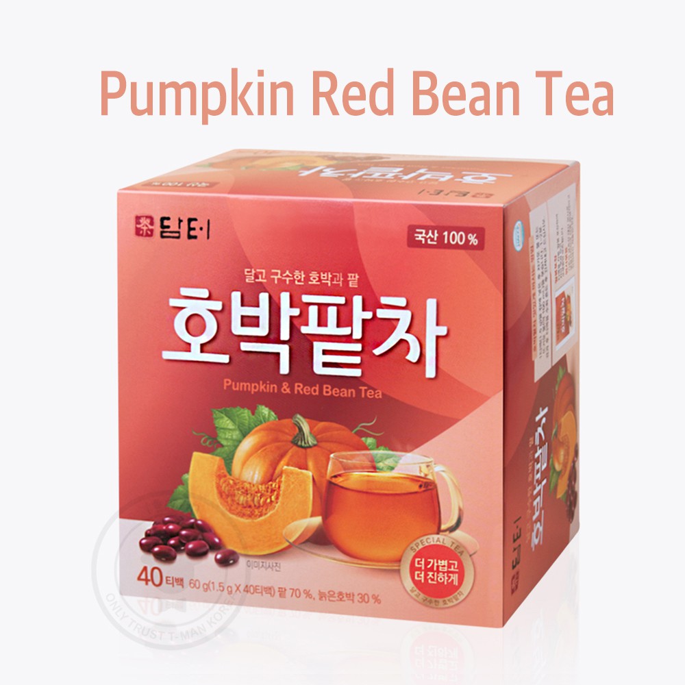 Damtuh Pumpkin red Bean tea / 40 teabags / 60g Shopee Malaysia