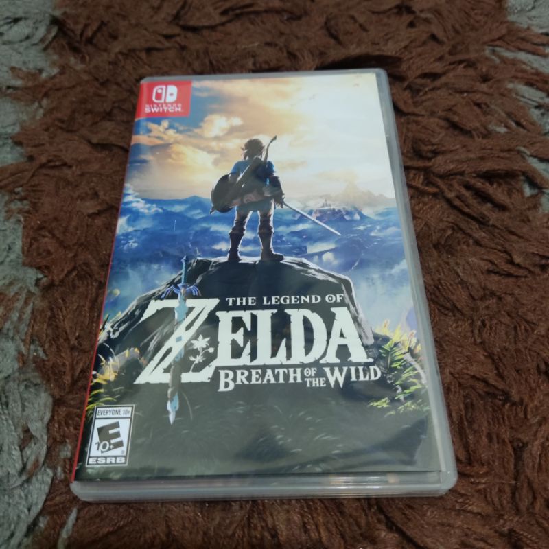Zelda Breath of the Wild BOTW Nintendo Switch Game (Used) Shopee