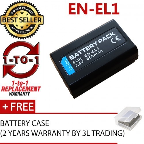 ENEL1 Battery for Nikon Coolpix 4300 4500 4800 5000 5400