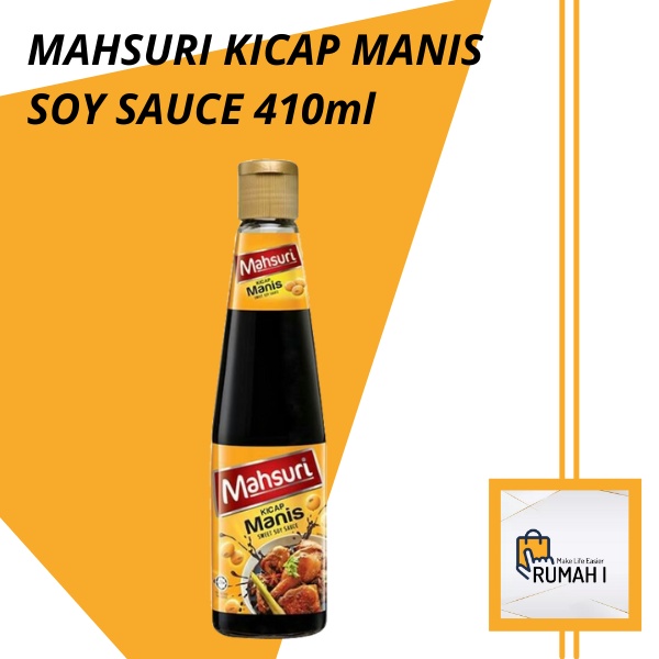 Mahsuri Kicap Manis Sweet Soy Sauce 410ml Shopee Malaysia