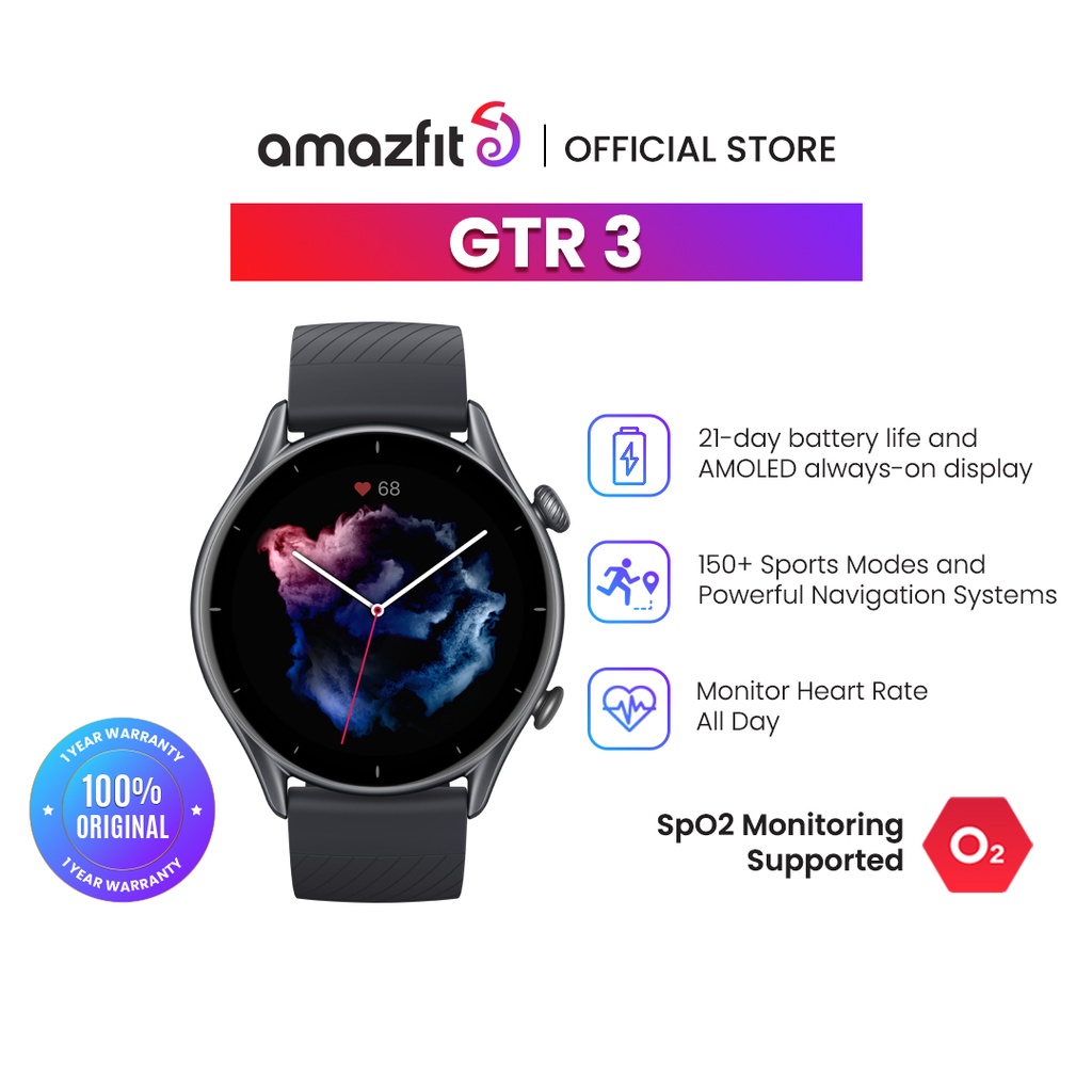 Amazfit Falcon Smartwatch - Original 1 Year Warranty By Amazfit Malaysia