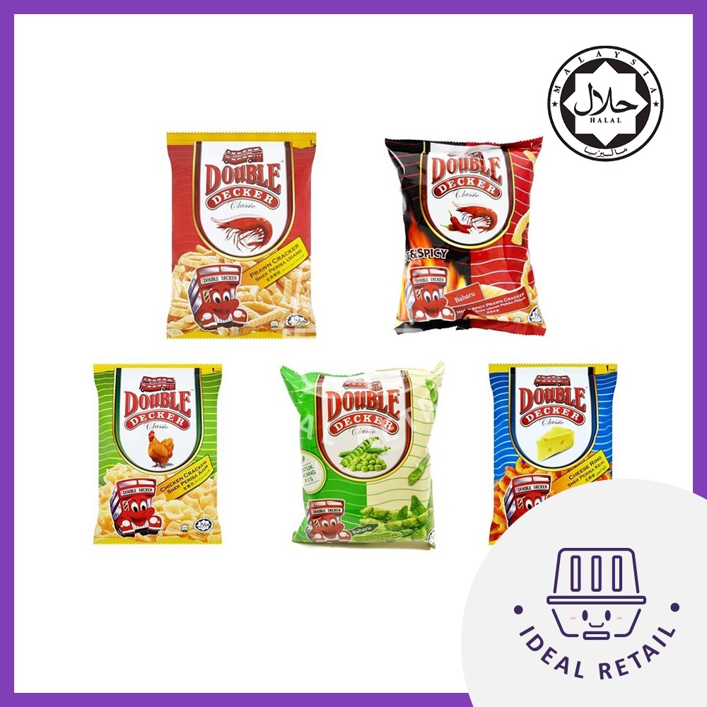 Double Decker Classic Assorted Flavour Snack 65g-80g | Shopee Malaysia