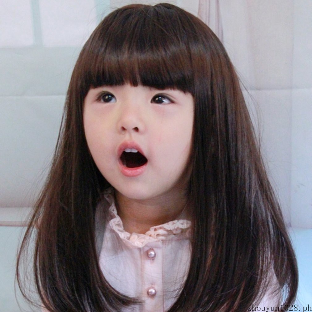 Children's Wigs Girls Full Head Cover Wigs Children's Cosplay Wigs