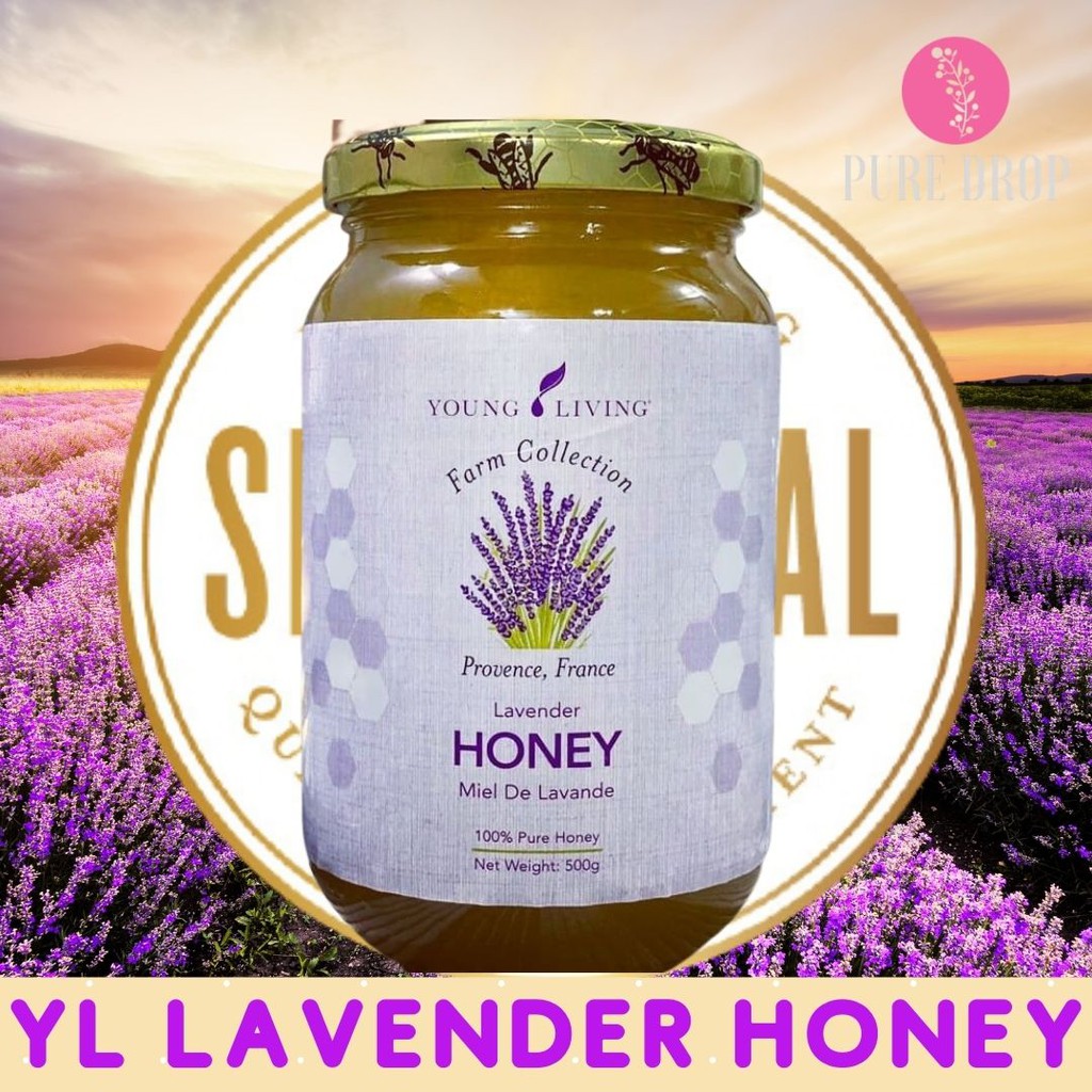 Young Living Lavender Honey 100 Pure Honey 500g Shopee Malaysia