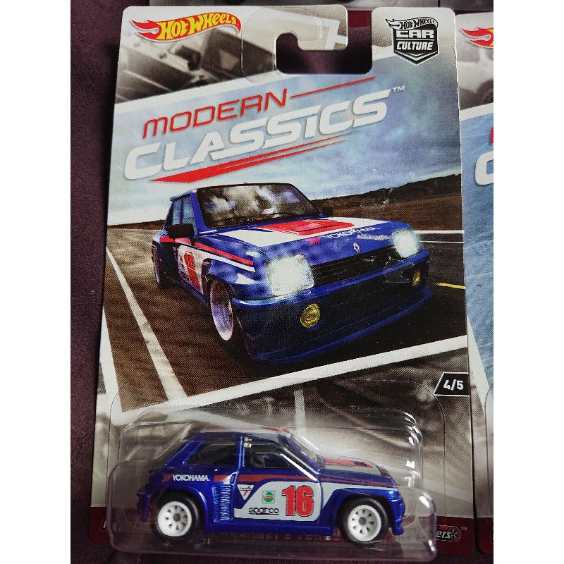 Hot Wheels BMW M3 E30 Renault 5 Turbo Car Culture Modern Classics blue ...