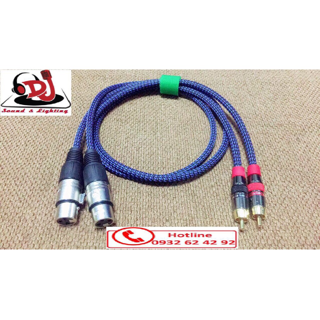 Canon signal wire to Av, pair of wires, digital resonant wire to Amply ...