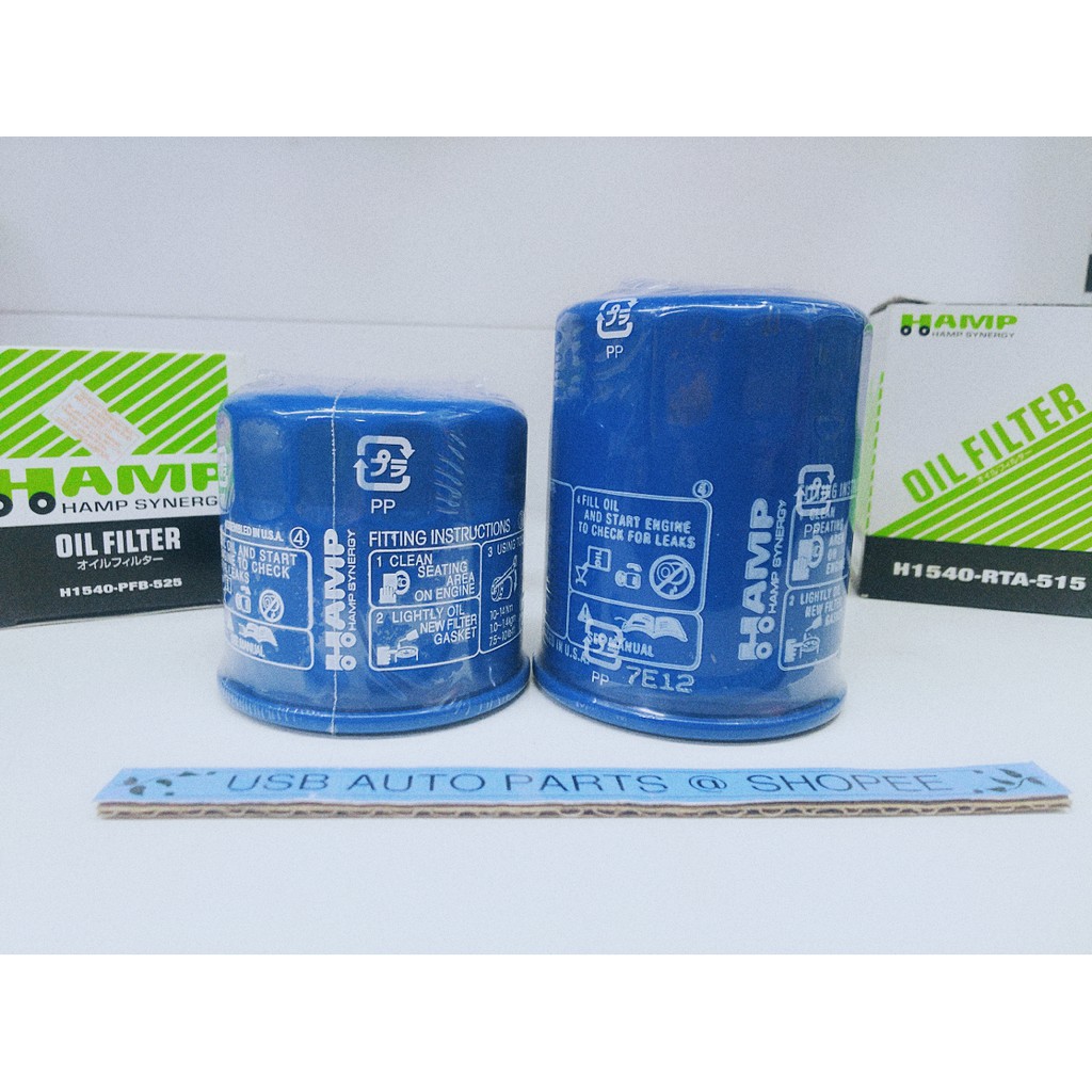 HAMP オイルフィルター H1540-PFB-525 Amazon | ホンダ HAMP ハンプ オイルフィルター オイル