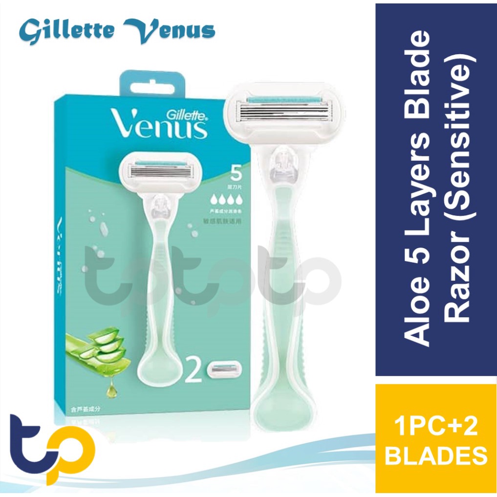 Gillette Venus Comfort Glide White Tea Razor 1+2/Sensitive Disposable ...