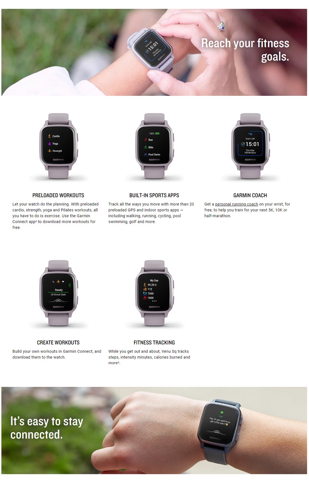 Garmin watch for running cycling and swimming sales