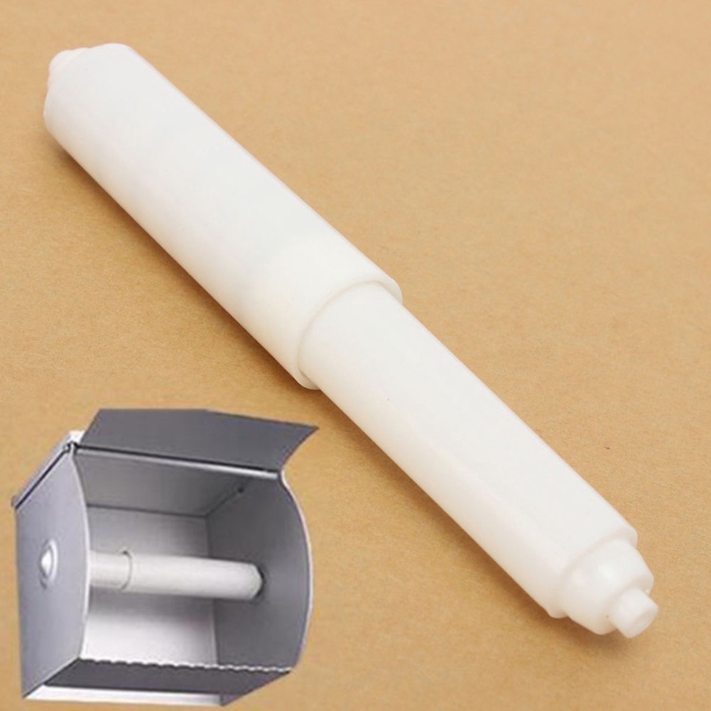 White Replacement Toilet Paper Roll Holder /Roller Spindle Insert ...