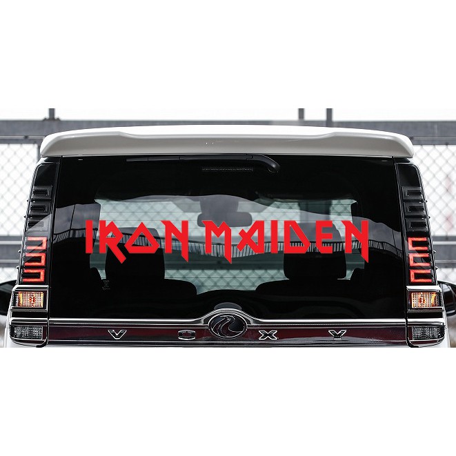 Iron maiden Car Sticker custom cutting Sticker Shopee Malaysia