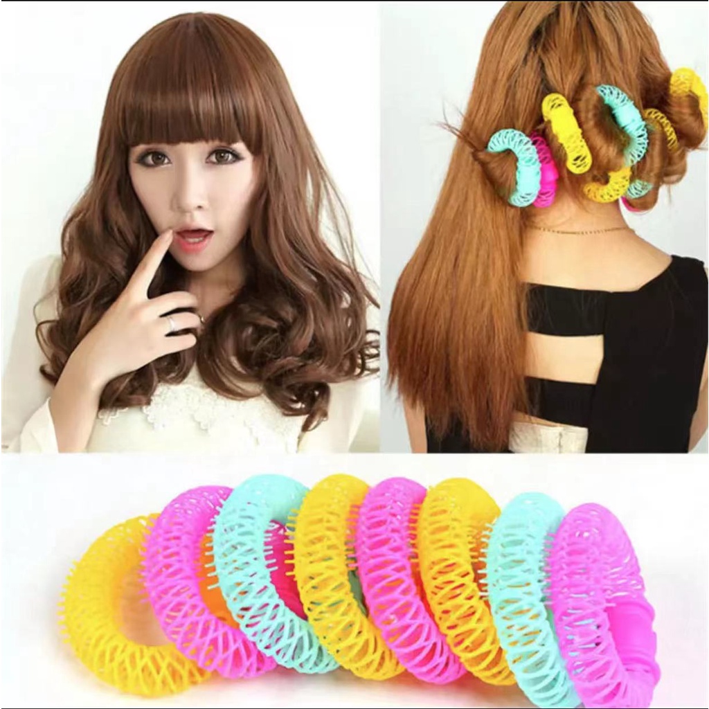 AMZ Not hurt hair curling iron plastic curling air bangs curling tube