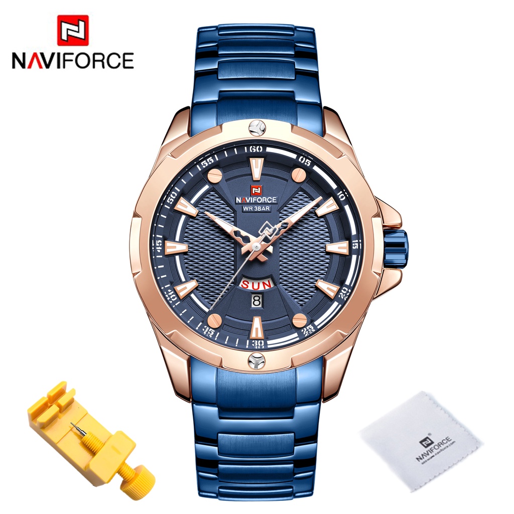 NAVIFORCE 9161 Men Watch Fashion Sports Quartz Male Wristwatch ...