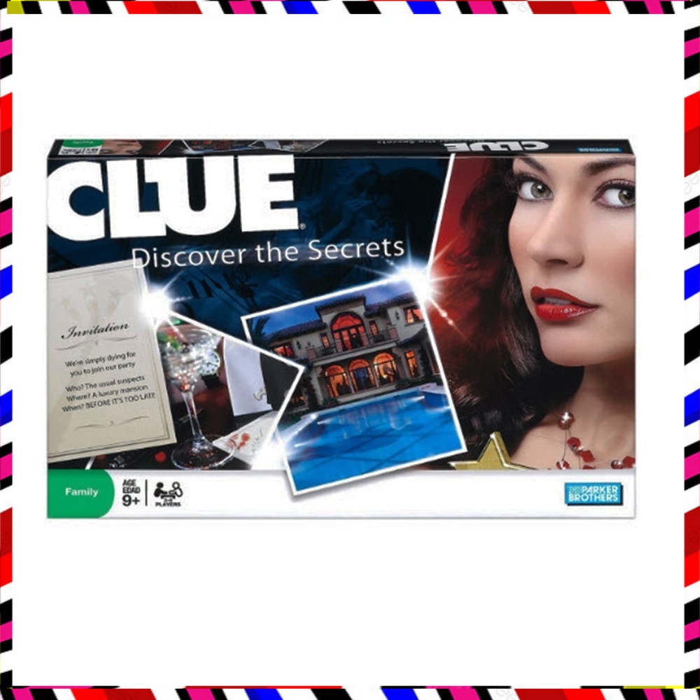 CLUEDO Discover the Secrets Card Games Board Games Card Games Family