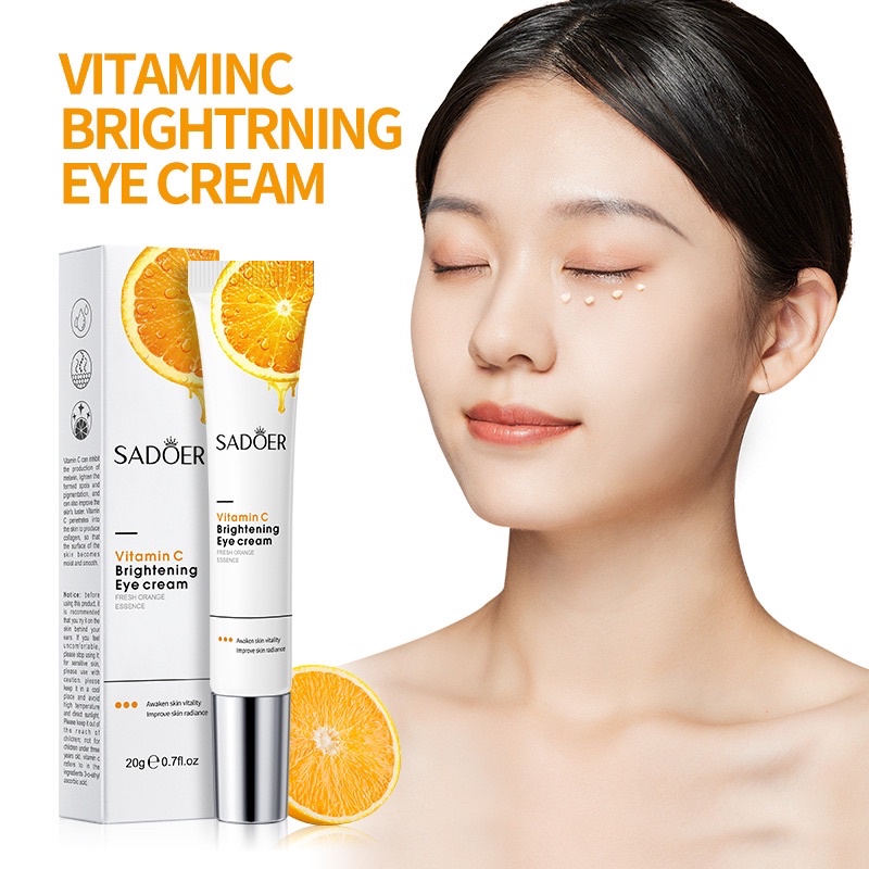 Bioaqua Vitamin C Eye Cream Reduce Dark Circles Wrinkles Under Eyes 20
