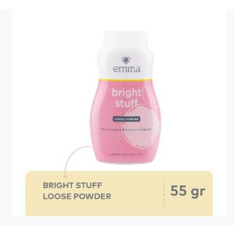 Emina Bright Stuff Loose Powder 55g | Shopee Malaysia