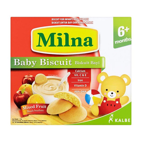 Milna Baby Biscuit 130g Shopee Malaysia