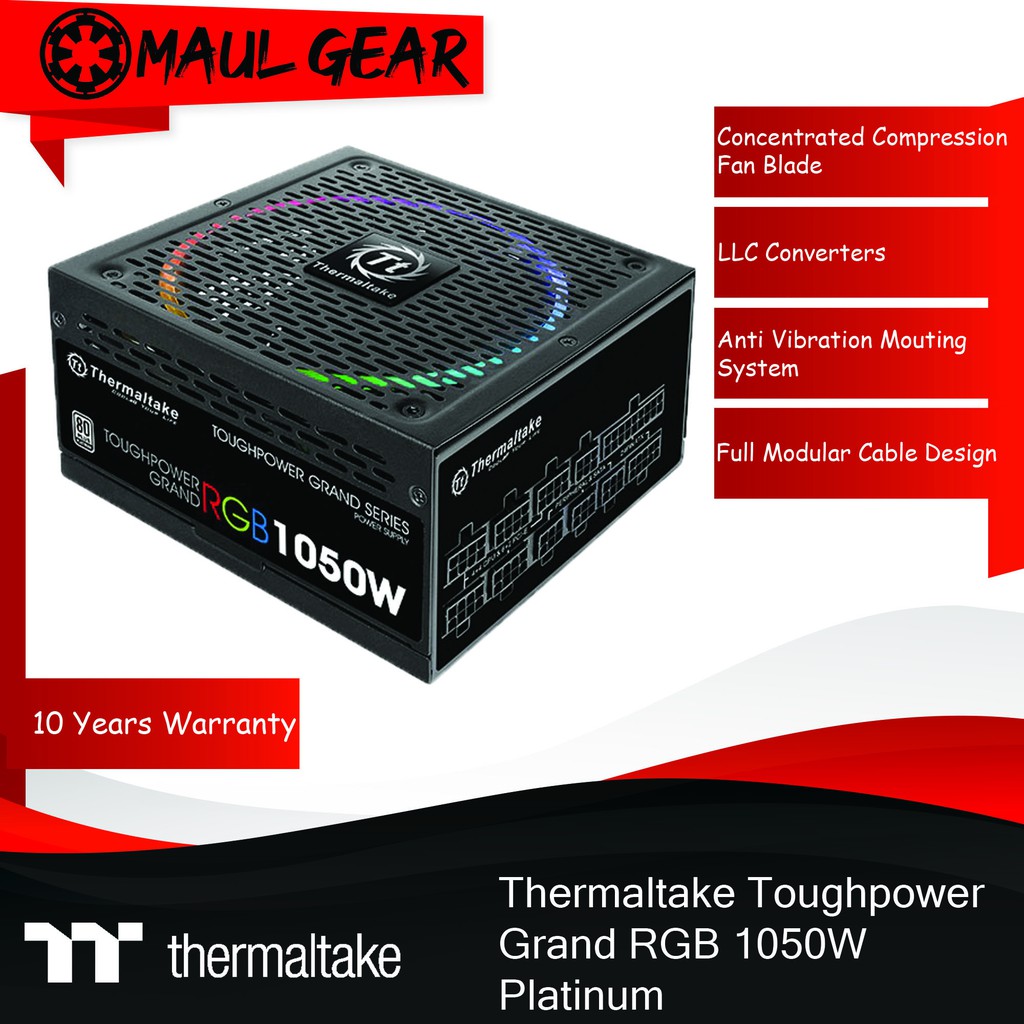 Toughpower Grand RGB 1050W Platinum-