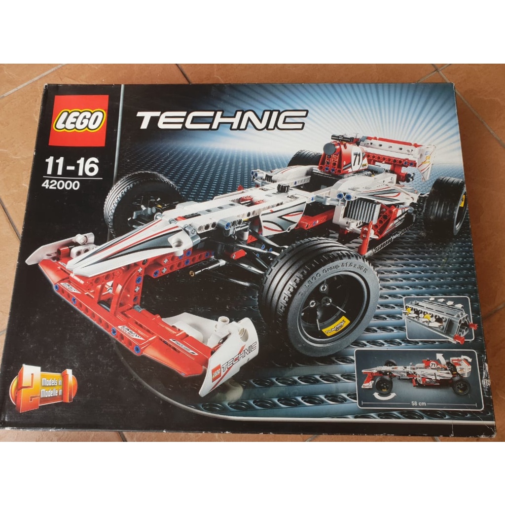 Lego Technic 42000 Grand Prix Racer (Used set/Complete with manual ...