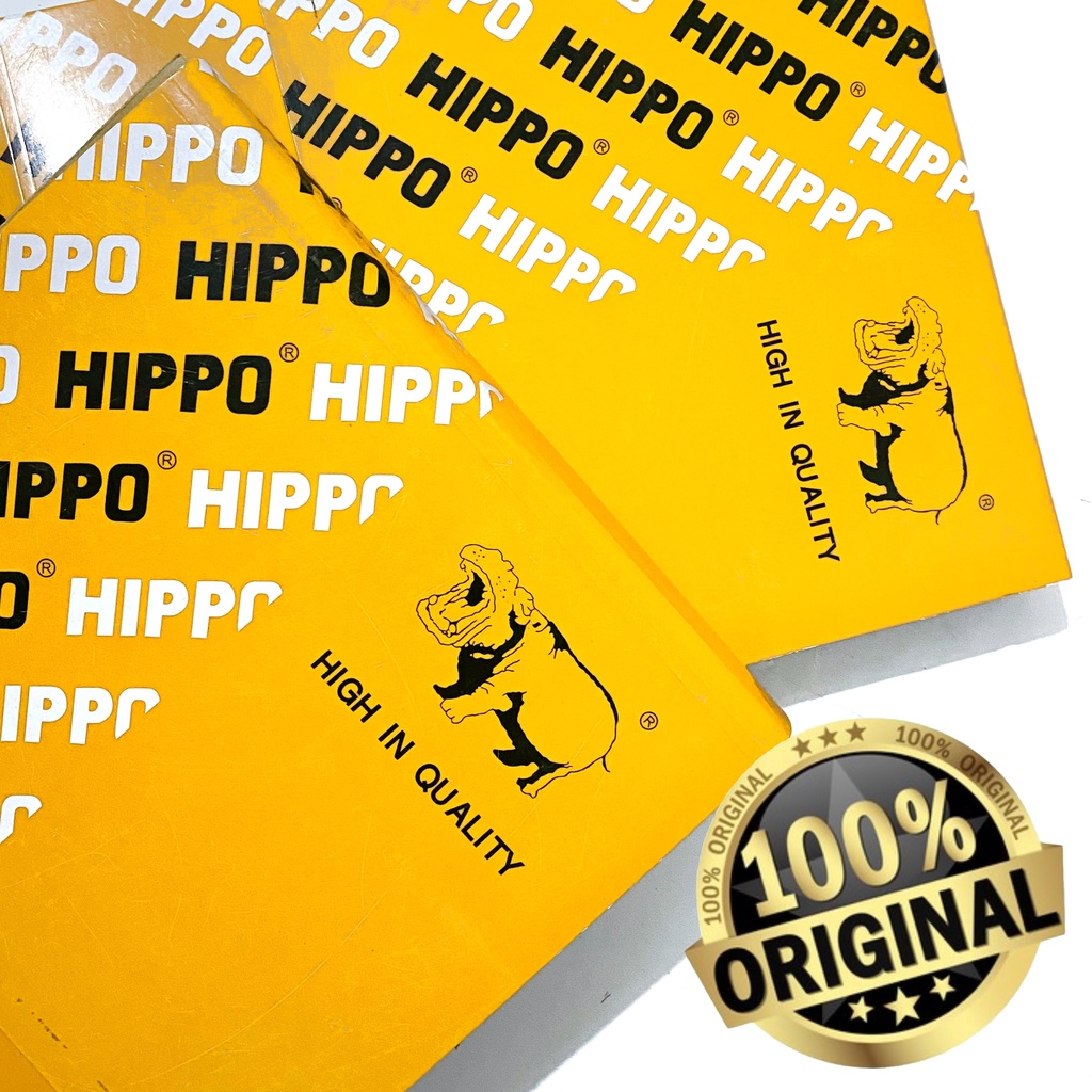 (REAM) HIPPO WATERPROOF SANDPAPER Grit 60 to 2000 Shopee Malaysia