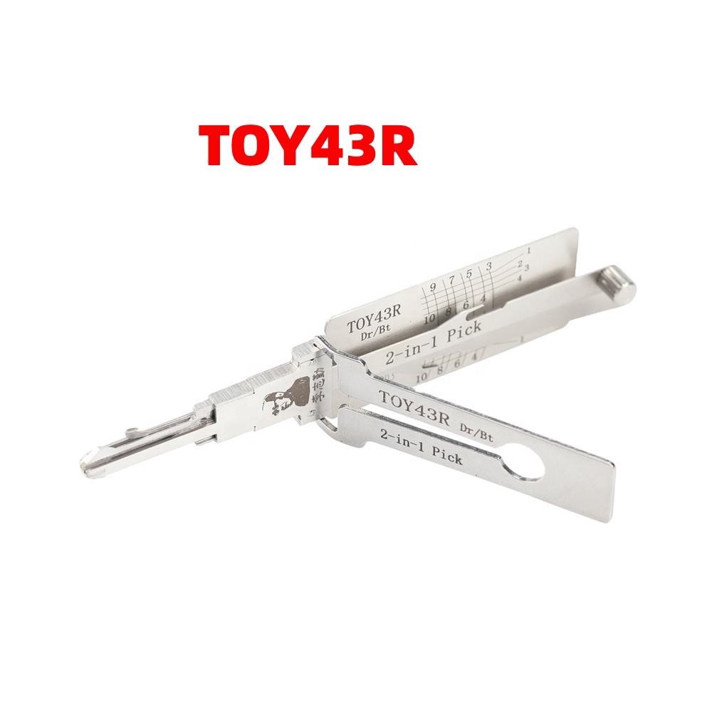 ORIGINAL LISHI TOY43R For Subaru GMC Chevy 2-in-1 Pick & Decoder ...
