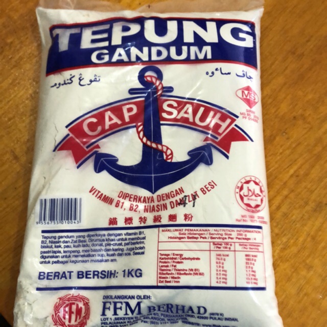 TEPUNG GANDUM CAP SAUH (1KG) | Shopee Malaysia