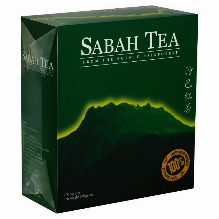 Sabah Tea (Original Flavour) - 100% Pesticide Free, Organic 100 tea ...