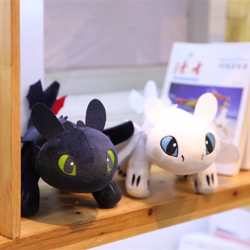 Night fury and light fury plush on sale