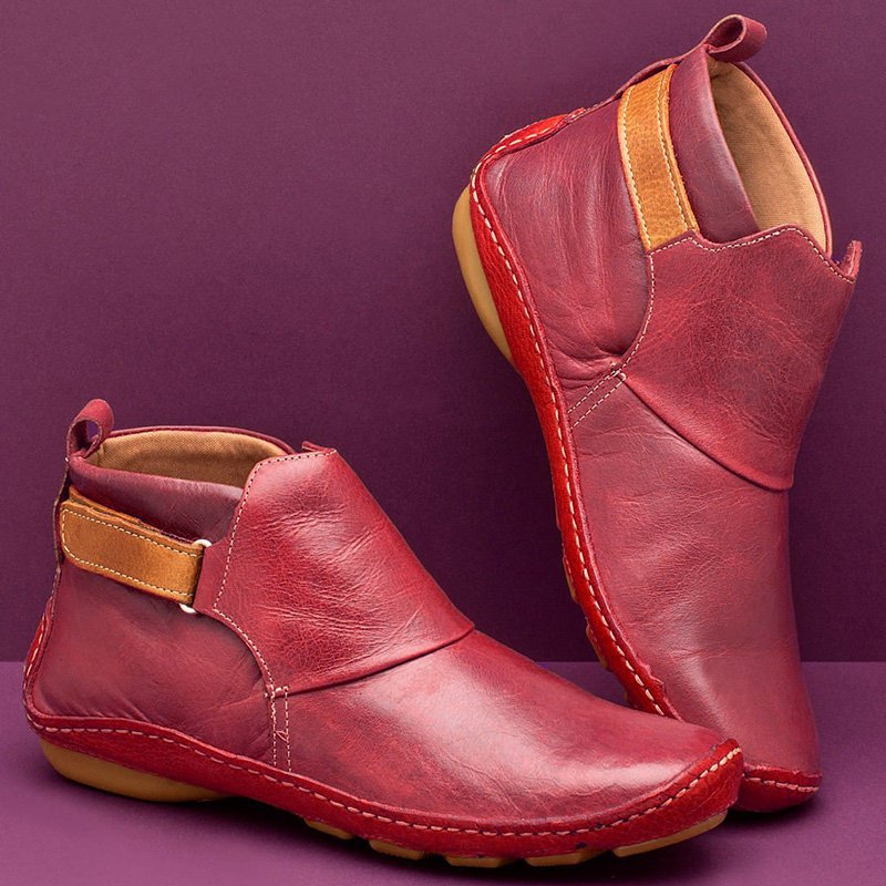 Comfortable flat boots online