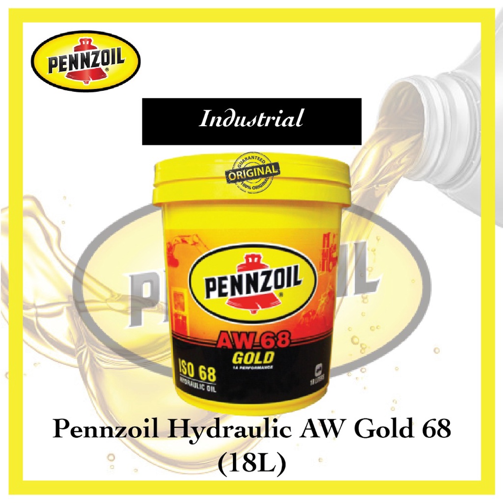 HYDRAULIC PENNZOIL AW68 - LIMITED STOCK - FACTORY PRICE ( HARGA GILEE ...