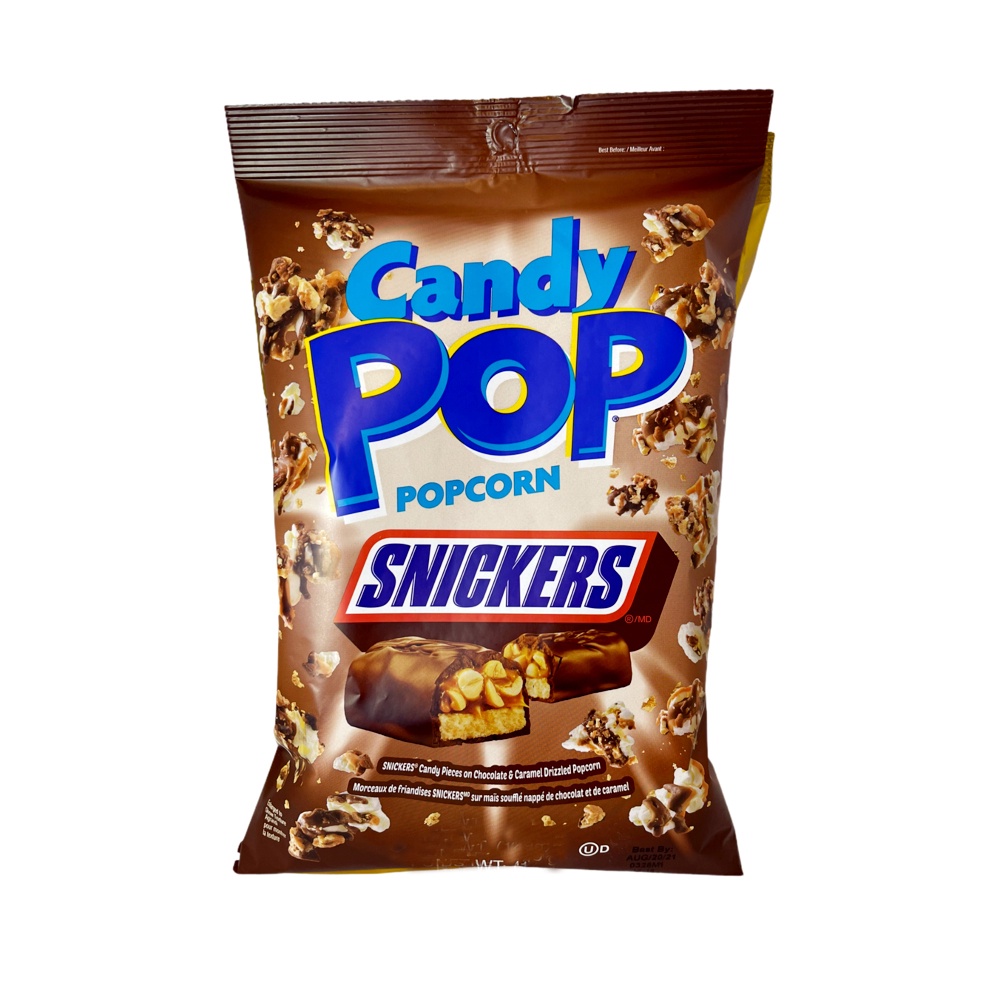 USA Candy Pop Popcorn with Snickers/ Butterfinger/ M&M/ Chips Ahoy ...